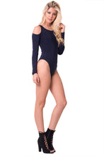 Load image into Gallery viewer, SO COLD SHOULDER BODYSUIT