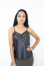 Load image into Gallery viewer, MY MOVE LACE TOP (BLACK)
