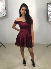 Load image into Gallery viewer, LIFE OF THE PARTY SEQUIN MINI DRESS
