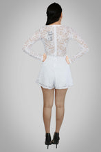 Load image into Gallery viewer, LOVE THE WAY YOU LIE LACE ROMPER
